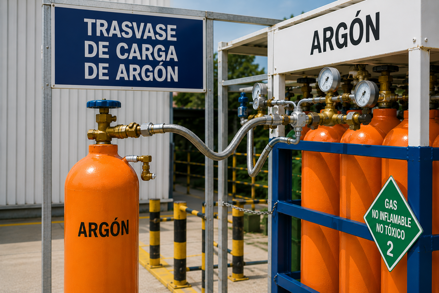 CARGA DE ARGON